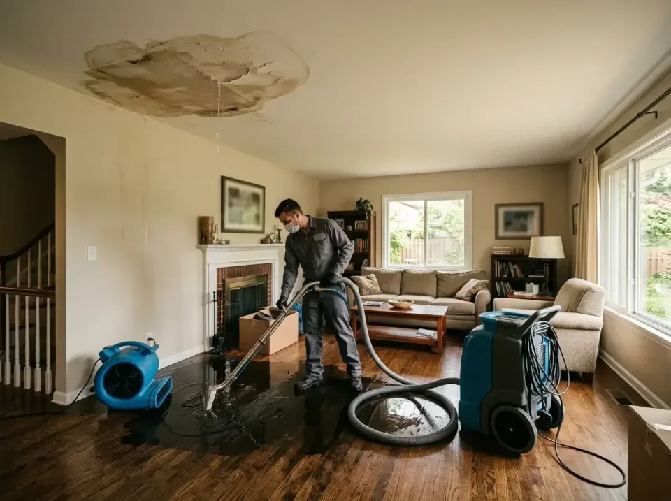 attic-pipe-burst-ceiling-drip-008 — frequently asked questions, Water Damage Restoration & Carpet Care in Gresham Park, GA